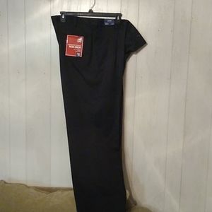 IZOD Double Pleat Big and Tall Dress Pants